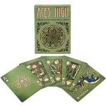 Brybelly Aces High Green Poker Playing Cards
