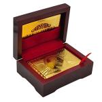 24K Gold Foil Poker Cards with Gift Box