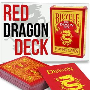Bicycle Year of the Dragon Red Playing Cards