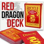 Bicycle Year of the Dragon Red Playing Cards