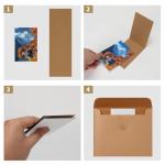 100-Pack Protective Card Sleeves for Storage