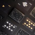 Waterproof Plastic Playing Cards - Black Deck