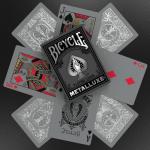 Bicycle Black Silver Metalluxe Playing Cards Deck