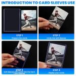 300 Card Sleeves and Toploaders for Collectibles