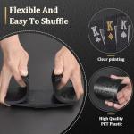 Waterproof Plastic Playing Cards - Black Deck