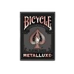Bicycle Black & Rose Gold Metalluxe Playing Cards