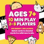 Taco Cat Goat Cheese Pizza Oversized Family Card Game