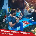 Biouai 2-Player Trading Card Game Playmat with Case