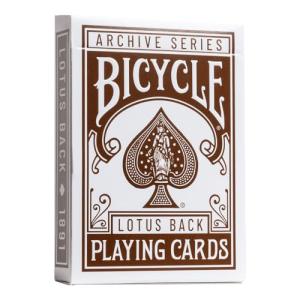 Bicycle Lotus Back 1891 Playing Cards - Poker Size