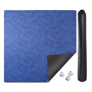 GUSTARIA 35-Inch Mahjong Mat with Extra Dice