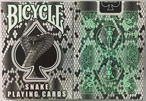 Bicycle Snake Deck Cards - Cobra Skin Design