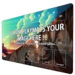 Custom Gaming Playmat with Bag - Personalize Your Game