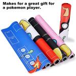 Biouai 2-Player Trading Card Game Playmat with Case