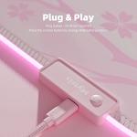 Cute Sakura RGB Gaming Mouse Pad - Extra Large