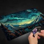 Malqiqi MTG Playmat with Storage Bags - 24"x14