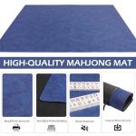 GUSTARIA 35-Inch Mahjong Mat with Extra Dice