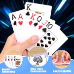 Jumbo Size Playing Cards for Family Game Night