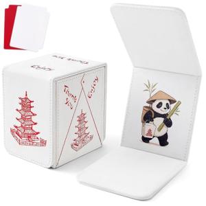 Venssu Chinese Takeout Commander Deck Box - Red