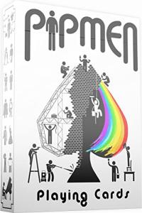 Cool White Pipmen Playing Cards with Card Game eBook