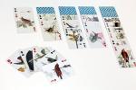 Kikkerland 3D Bird Lenticular Waterproof Playing Cards
