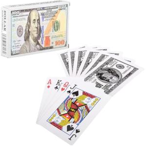 $100 Bill Playing Cards - 12 Packs of Fun