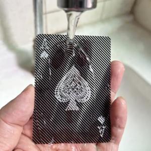 Waterproof Clear Plastic Playing Card Deck