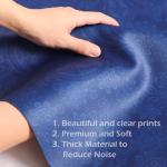 GUSTARIA 35-Inch Mahjong Mat with Extra Dice