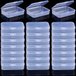 Gansita Clear Plastic Playing Card Storage Boxes (24 Pcs)