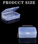 Gansita Clear Plastic Playing Card Storage Boxes (24 Pcs)