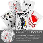 Cool White Pipmen Playing Cards with Card Game eBook