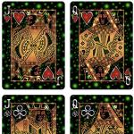 Bicycle Fireflies Glow-in-the-Dark Playing Cards