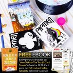 Cool White Pipmen Playing Cards with Card Game eBook