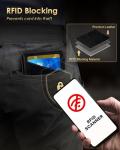Slim RFID Blocking Bifold Wallet for Men