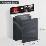 500 Black Card Sleeves for Trading Cards