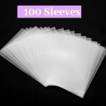 100 Ultra Clear Trading Card Sleeves 57x88mm