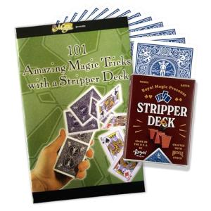 Bicycle Stripper Deck Kit for 125 Magic Tricks
