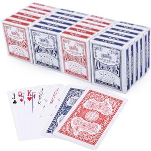 LotFancy 24 Bulk Playing Card Decks - Poker Size