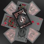 Bicycle Black & Rose Gold Metalluxe Playing Cards