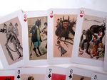 Krampus Themed Playing Cards Set One