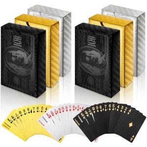 Yopay 6 Decks Waterproof Luxury Playing Cards