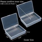 Teqooza Playing Card Storage Box, Pack of 2