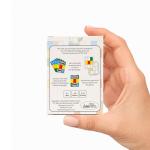 Overlap Strategy Card Game for 2-8 Players