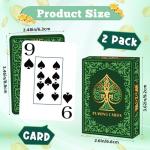 Large Print Playing Cards 2-Pack for Game Night