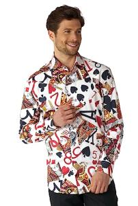 Men's King of Clubs Button-Up Shirt