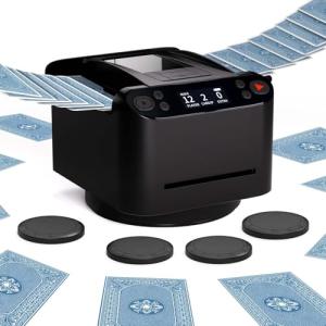Automatic Card Shuffler and Dealer for 12 Players