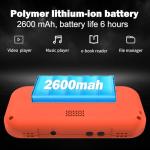 XU Mini M Retro Handheld Game Console Orange