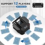 Automatic Card Shuffler and Dealer for 12 Players