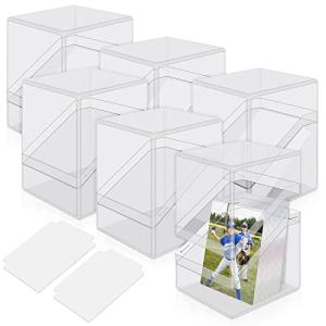 6-Pack Acrylic Deck Box for Card Storage