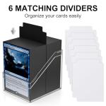 6-Pack Acrylic Deck Box for Card Storage