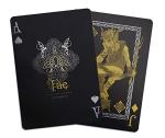Creatures of The FAE Playing Cards - Black & Gold